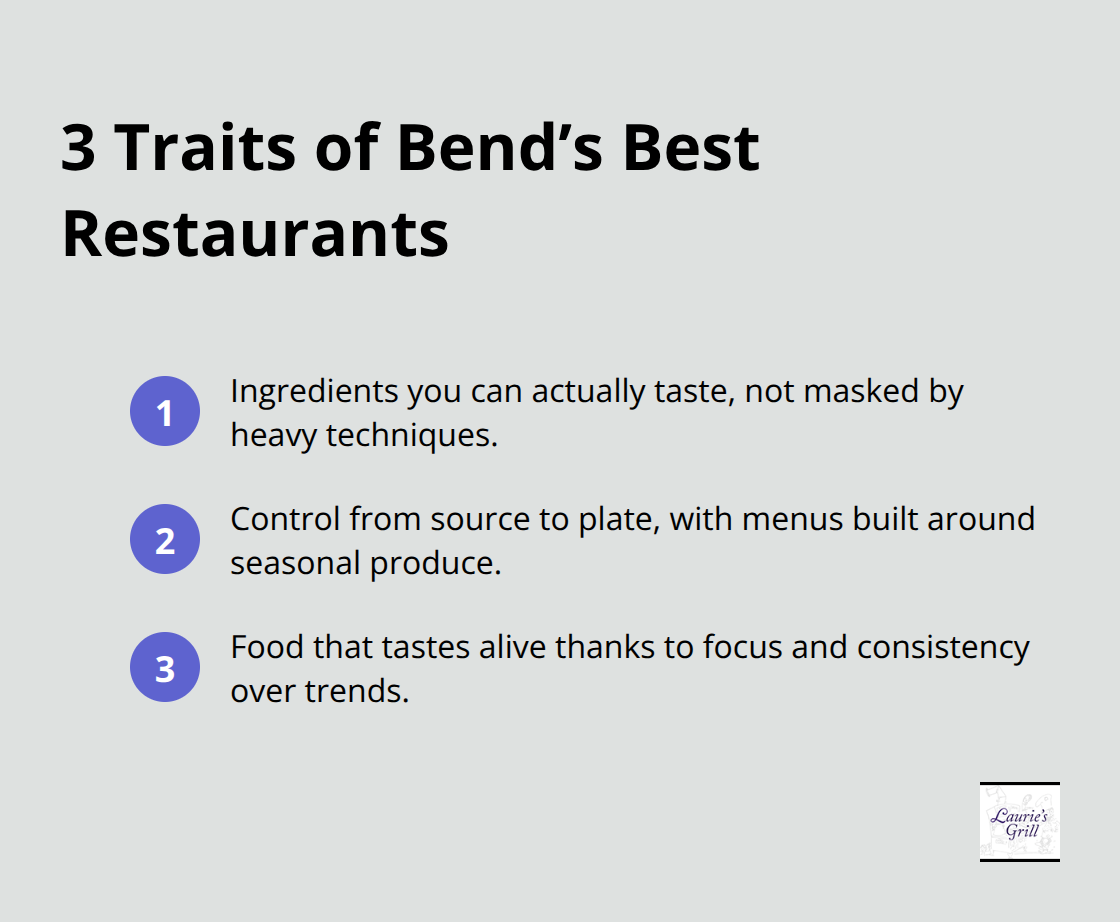 Three defining traits that set Bend’s top restaurants apart - best restaurants in bend or