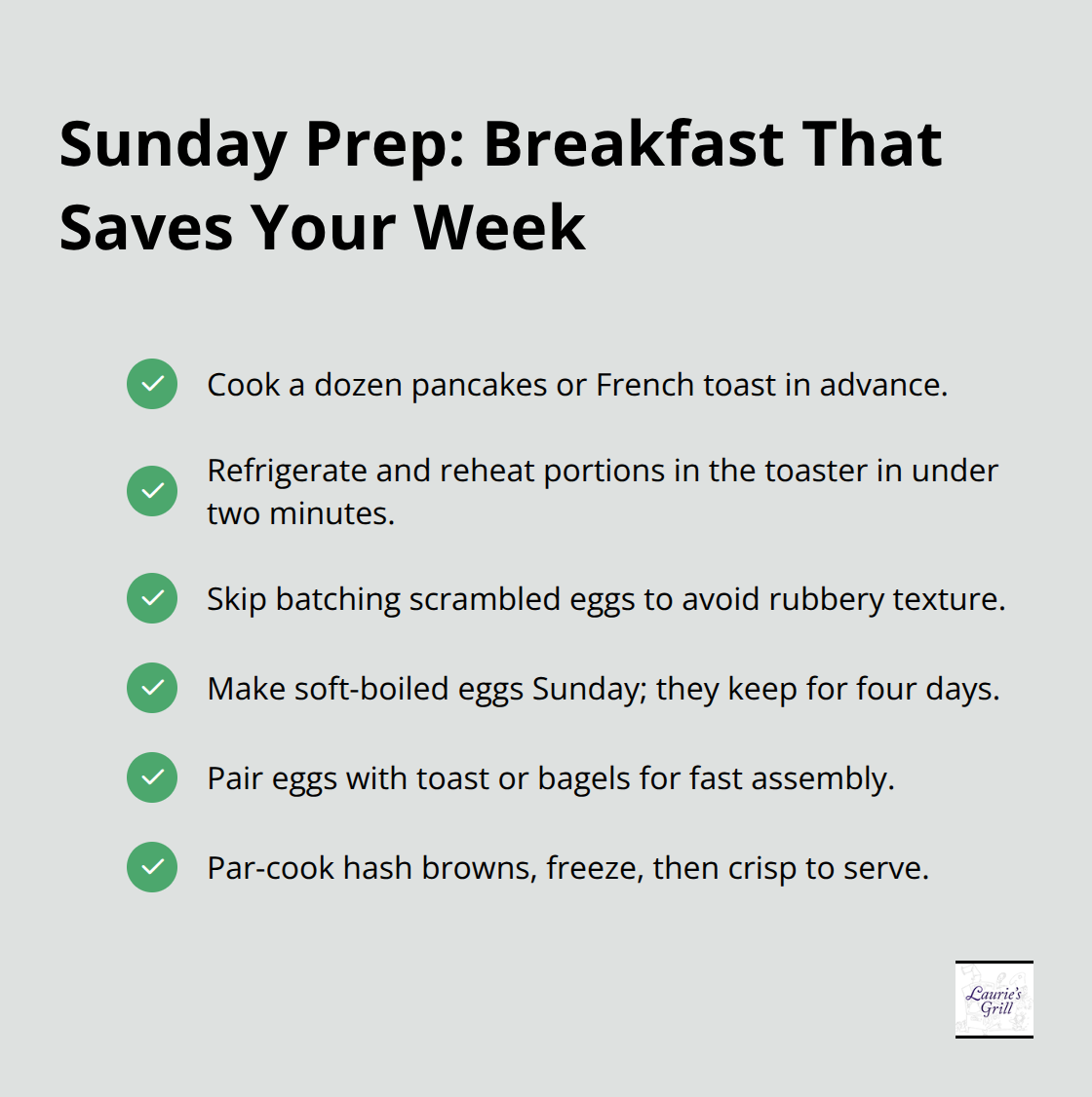 Checklist of actionable breakfast prep strategies for busy Bend families - Homestyle dinner recipes Bend